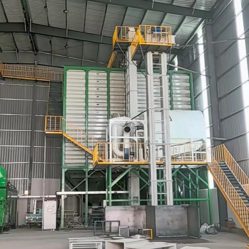 100 toneladas de vedação, longa vida útil, pequena área ocupada Silos de aço de milho