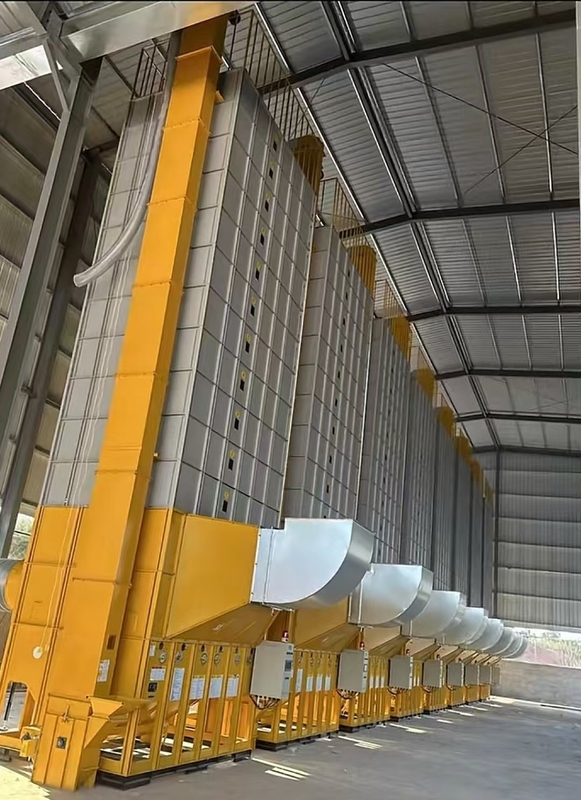 240 toneladas por lote de secadores de milho de alta eficiência e baixa quebra