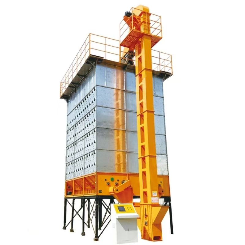 32 Toneladas por Lote de Arroz, Secador de Baixa Temperatura de Trigo com Sistema de Duplo Duto de Ar e Dupla Circulação