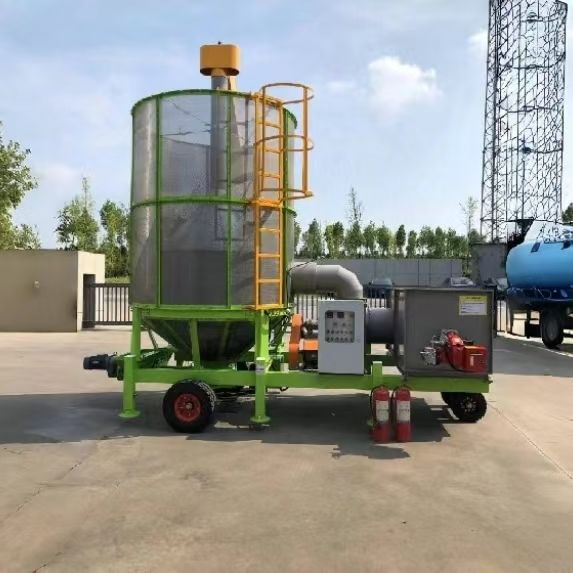 Economia de energia e protecção do ambiente Máquinas de secar grãos portáteis de alta eficiência de 5 toneladas por lote de milho