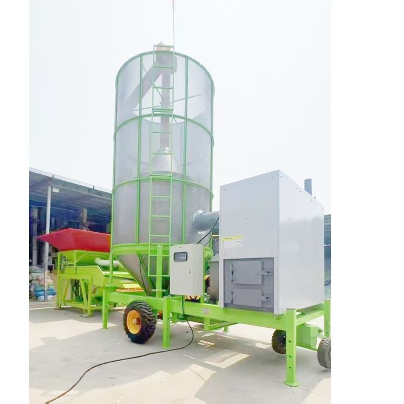 10-Ton Coal-Fired Mobile Dryer For Wheat, Corn, And Sorghum.