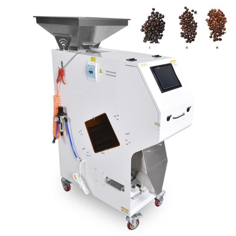 High-Precision 32-Channel Color Sorter for Dark Roast Coffee Beans