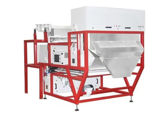 15 toneladas por hora rastreador de camada dupla AI Deep Self-Learning Edamame Color Sorter