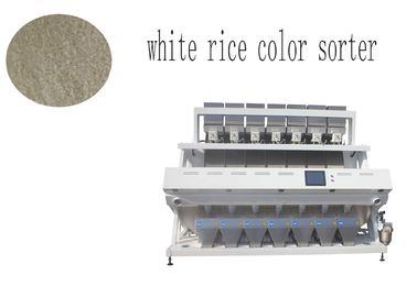 Classificador da cor do arroz do CCD operação fácil de 7 toneladas / capacidade de H com os 448 canais inteligentes