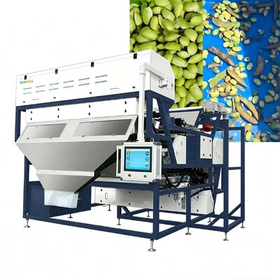 Classificador de cores Edamame tipo esteira 180 -Alta capacidade e baixa quebra.