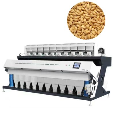 10-Chute 20 T/H Classificador de Cores de Grãos de Cereais de Alta Resolução para Trigo, Milho e Grãos.