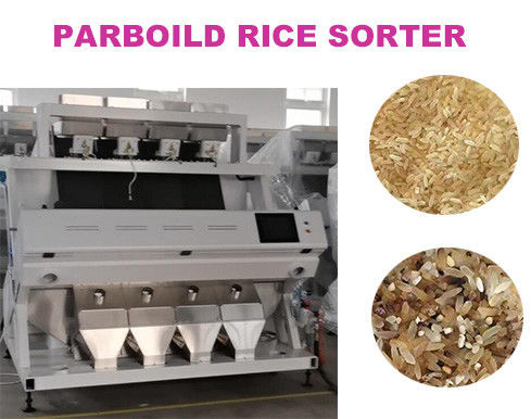 Máquina do classificador da cor do CCD de 256 rampas dos canais 4 para o arroz aferventado
